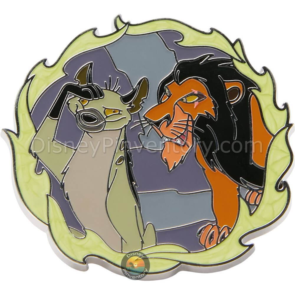 Disney Scar & Ed Pin - Lion King - Pin 43948