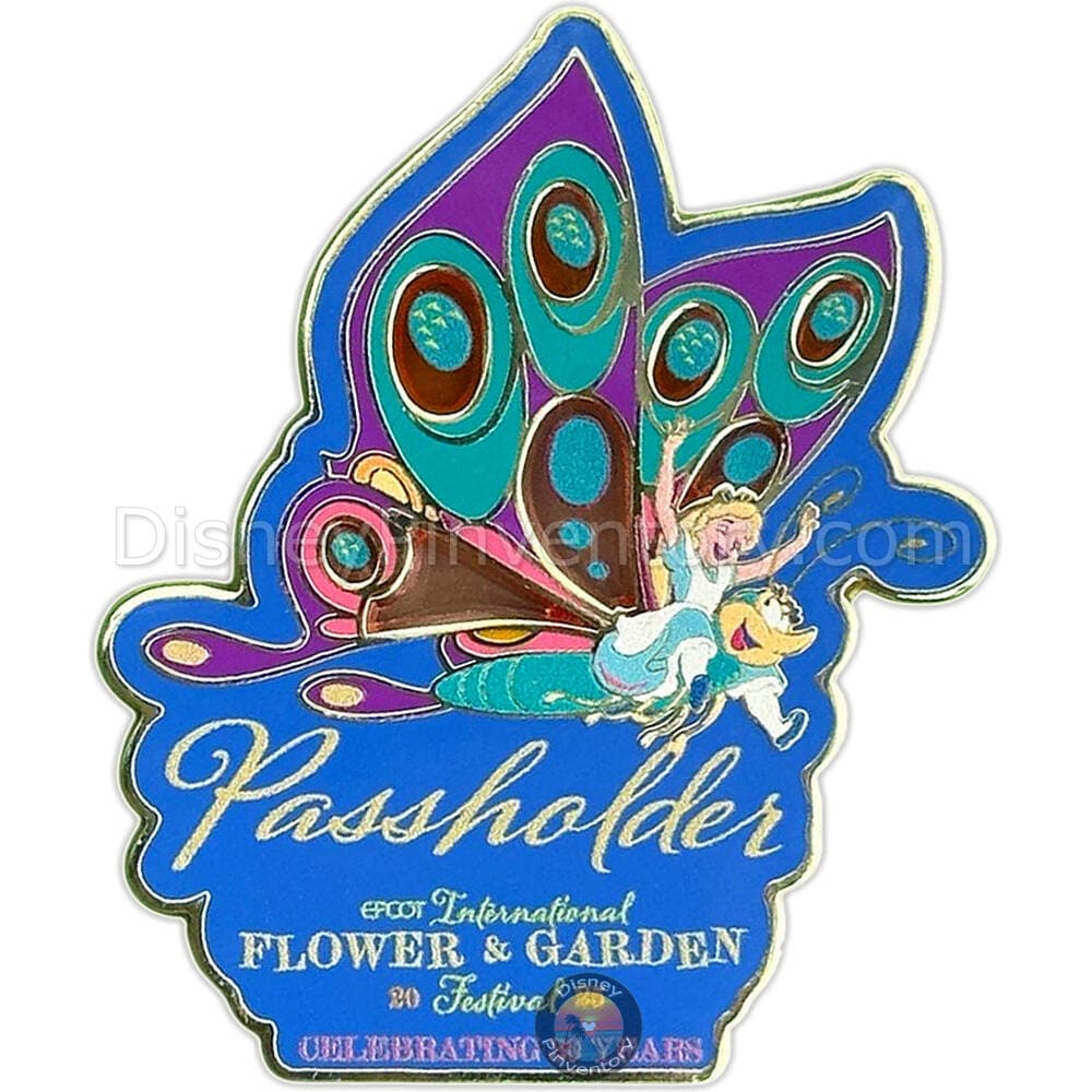 Alice Passholder Pin - EPCOT International Flower & Garden Festival 2025 - Pin 43965