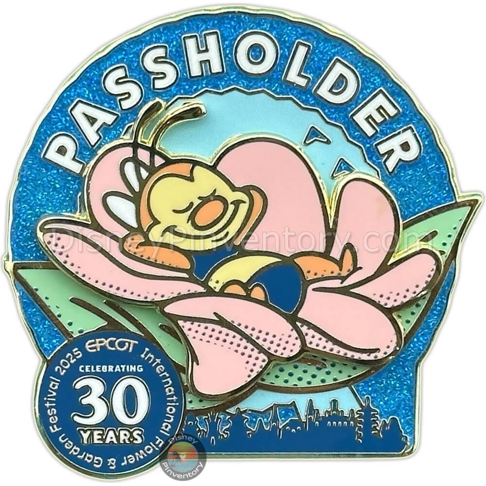 Spike the Bee Passholder Pin - EPCOT International Flower & Garden Festival 2025 - Pin 43966