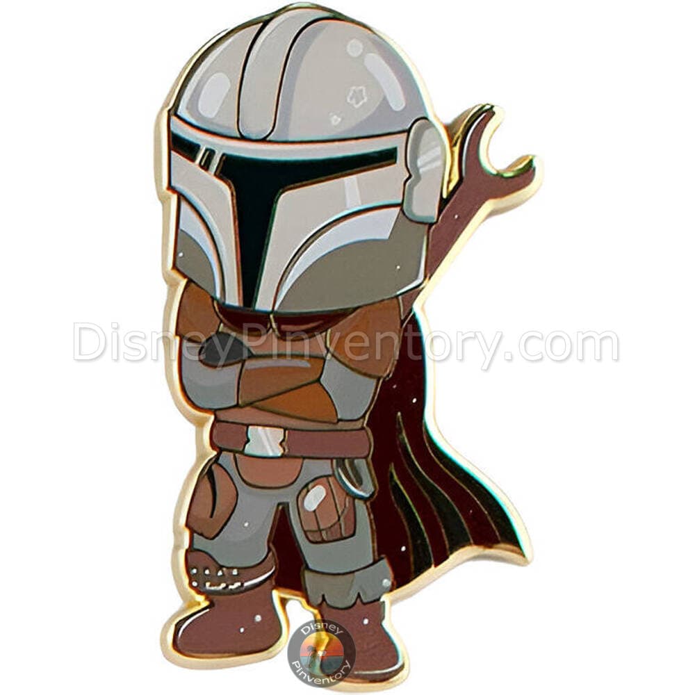 Star Wars The Mandalorian Series 1 Mystery Pin Set - Mandalorian (Y527) - FiGPiN - Pin 44038