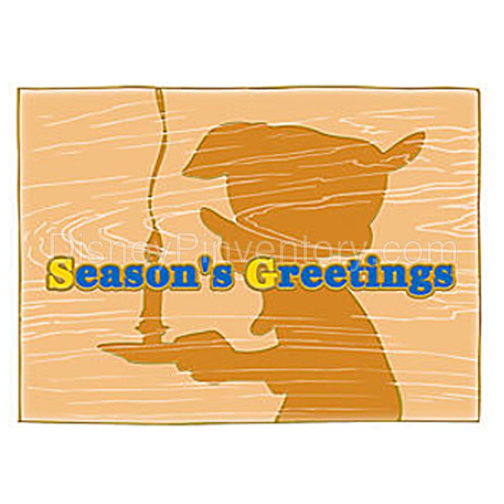 Limited Edition Set of 6 Advent Pins, Pins 7-12 - Pinocchio Pin - Pin 4404