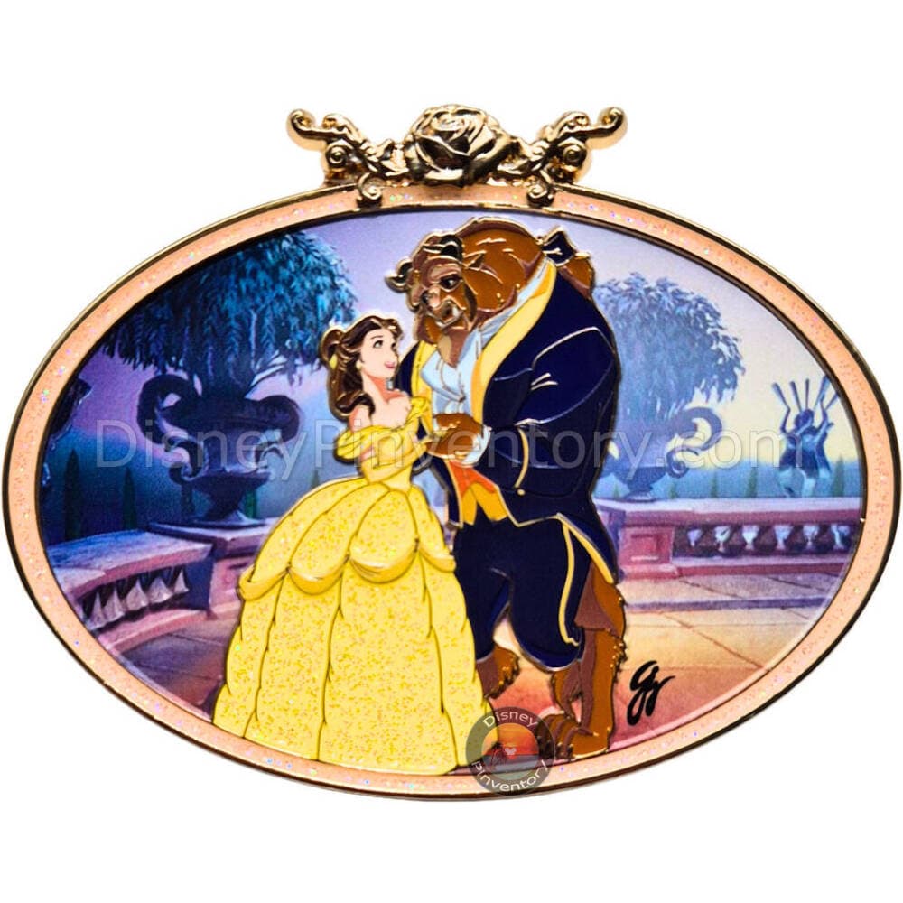 Flourishing Love Pin - Beauty and the Beast - Artland UK - Pin 44056