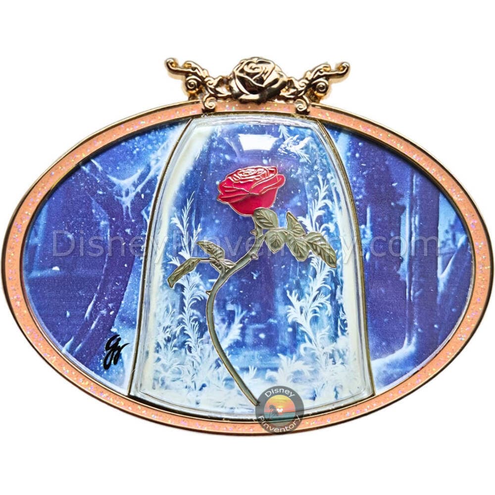 Enchanted Rose Pin - Beauty and the Beast - Artland UK - Pin 44057