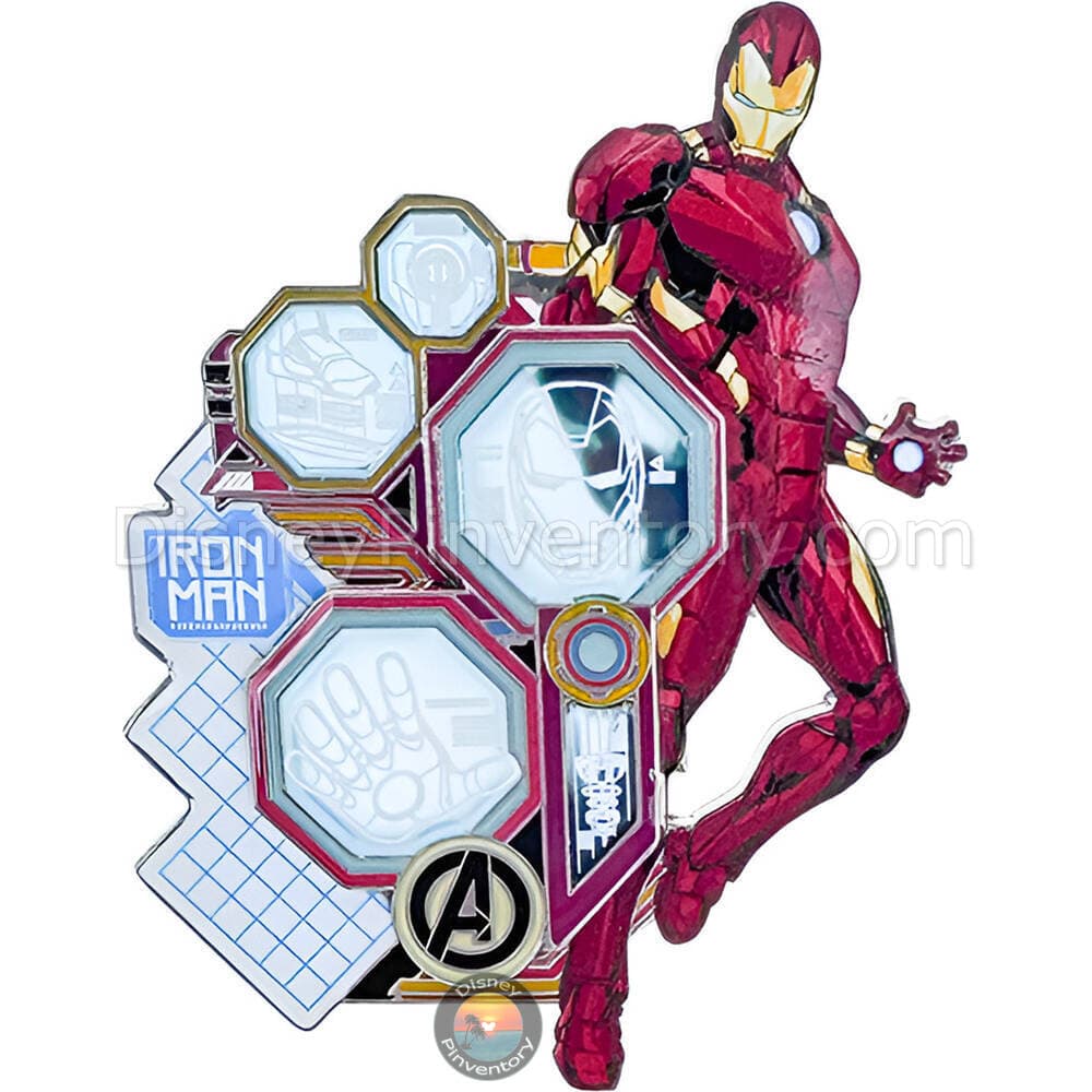 Marvel Iron Man Schematic Pin - Pin 44153