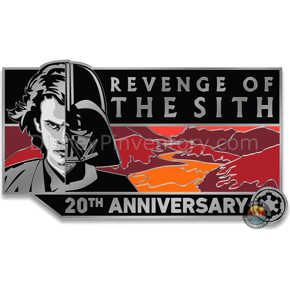 D23-Exclusive Star Wars: Revenge of the Sith 20th Anniversary Pin - Pin 44197