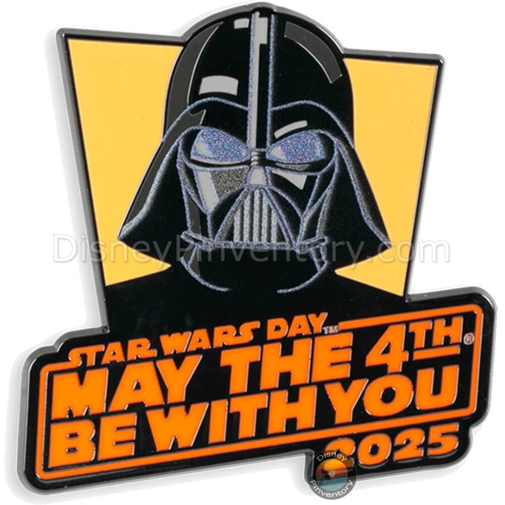 Star Wars Day ''May the 4th Be With You'' 2025 Mystery Pin Set - Darth Vader - Pin 44200