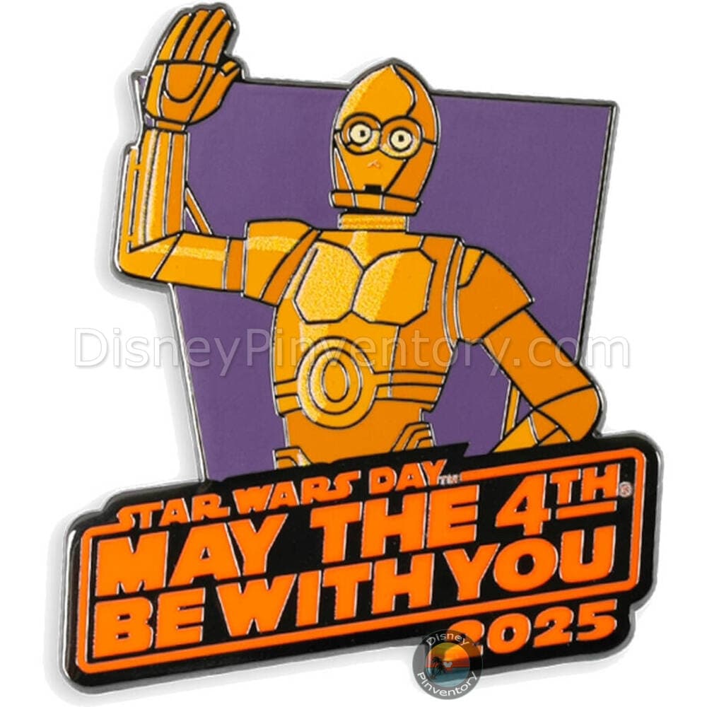 Star Wars Day ''May the 4th Be With You'' 2025 Mystery Pin Set - C-3PO - Pin 44203