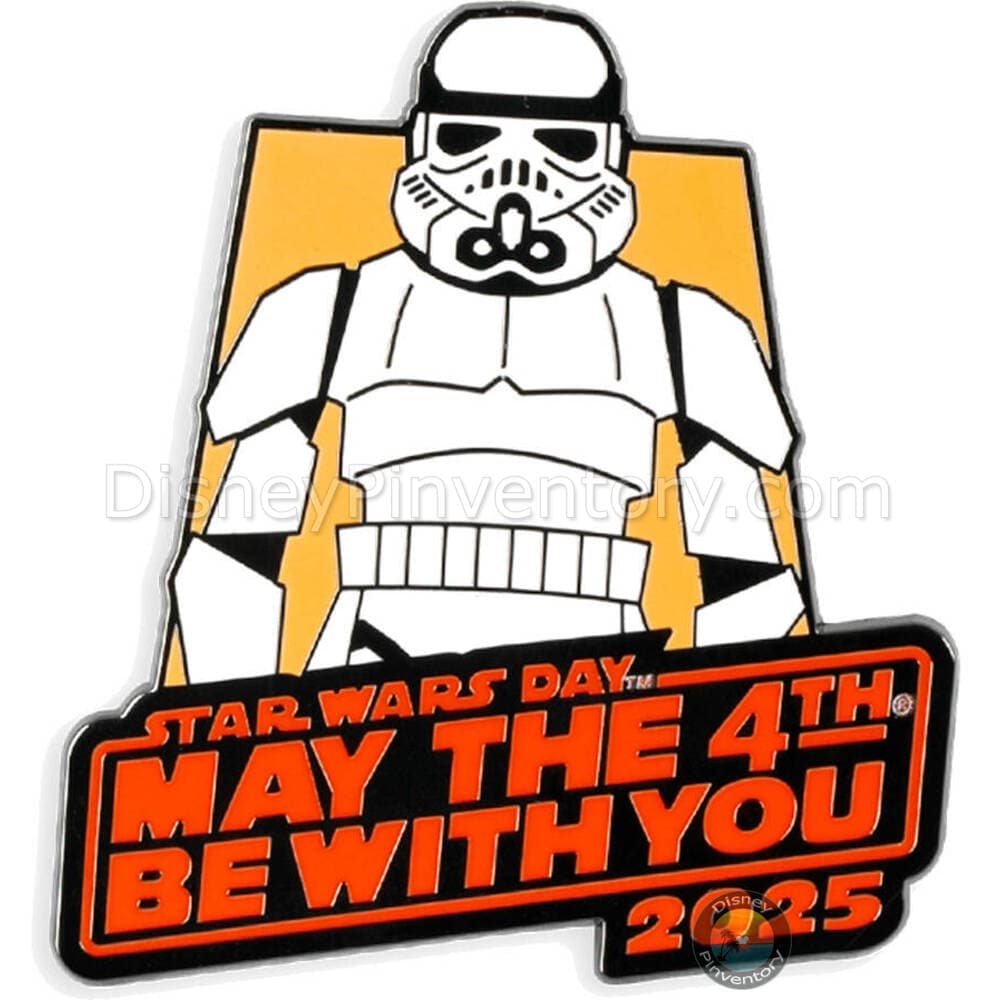 Star Wars Day ''May the 4th Be With You'' 2025 Mystery Pin Set - Stormtrooper - Pin 44204
