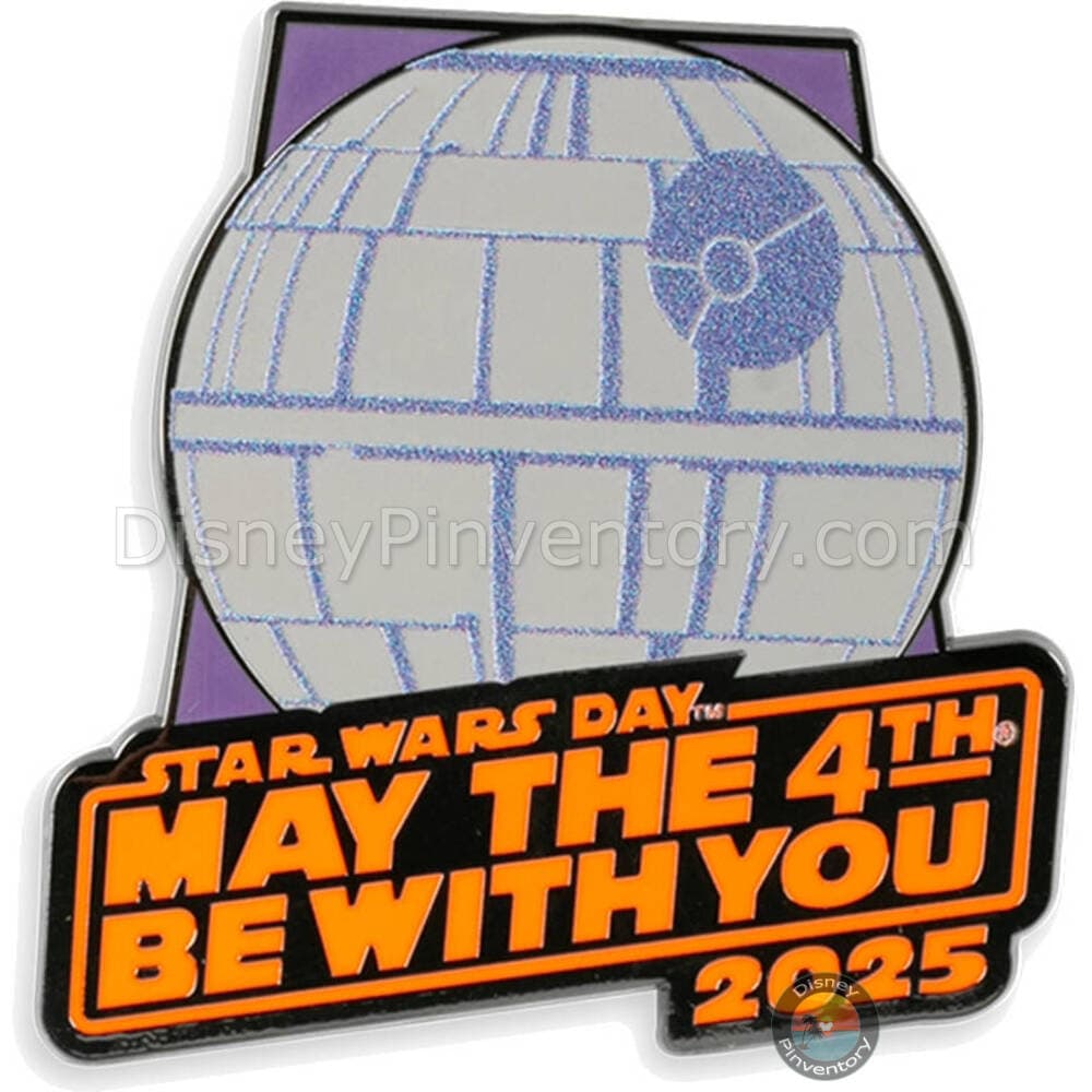 Star Wars Day ''May the 4th Be With You'' 2025 Mystery Pin Set - Death Star - Pin 44206