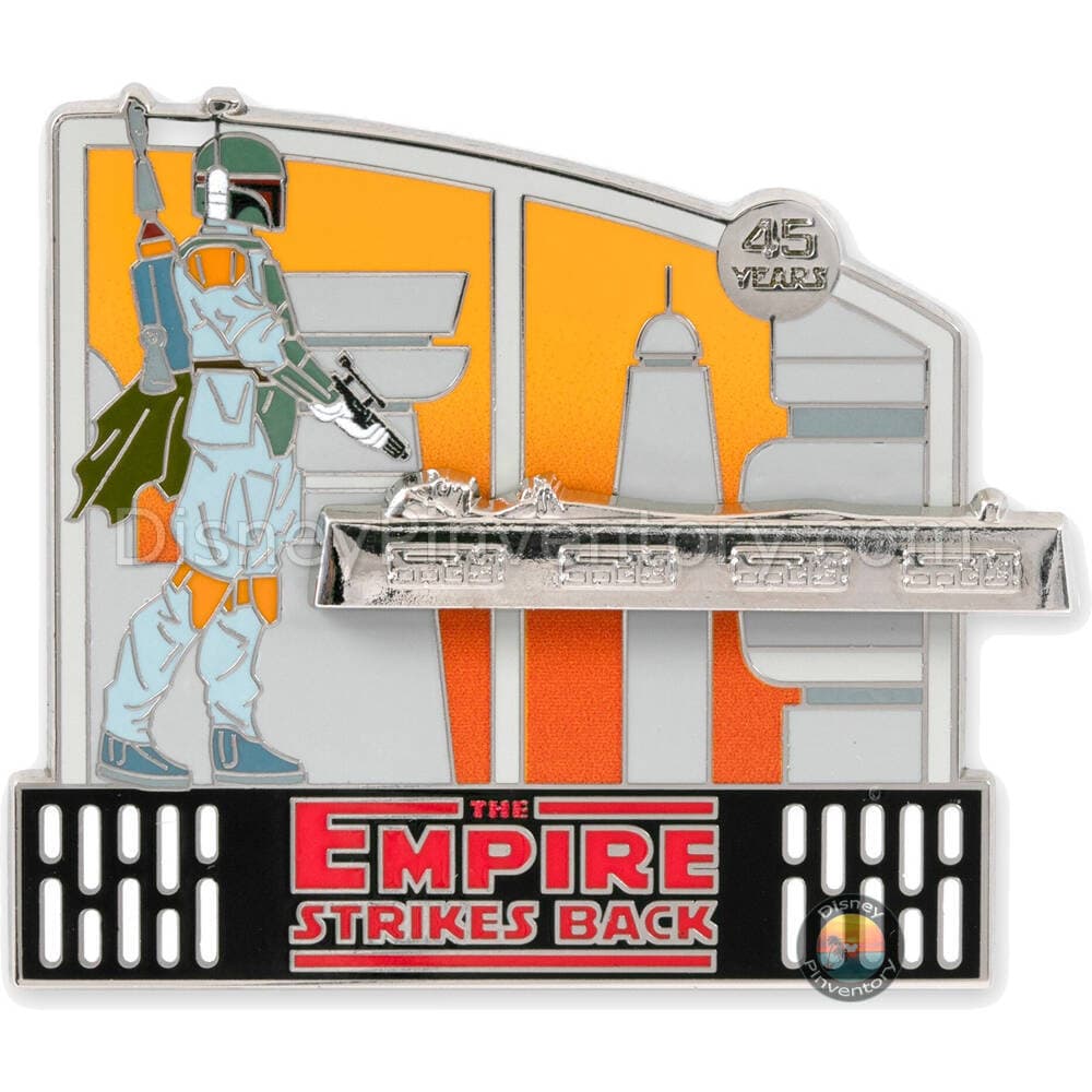 Boba Fett Slider Pin - Star Wars: The Empire Strikes Back 45th Anniversary - Pin 44208