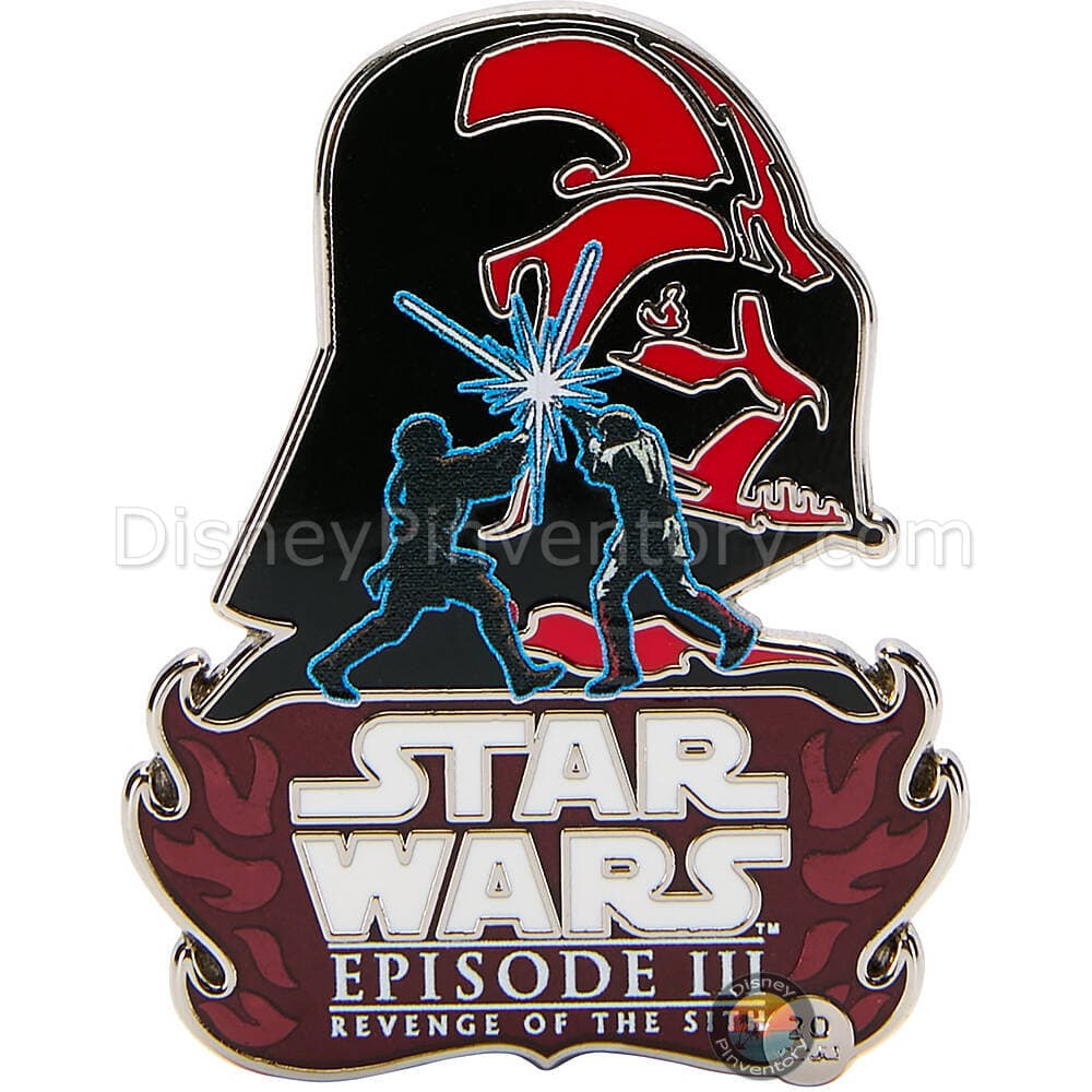Darth Vader - Star Wars Episode III: Revenge of the Sith 20th Anniversary Pin - Pin 44223