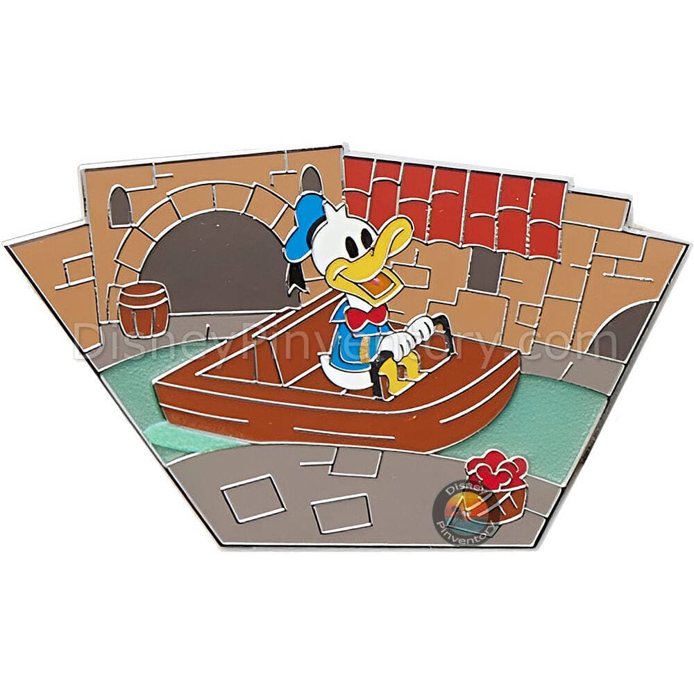 Walt Disney World Pirates of the Caribbean Mystery Pin Set - Donald Duck - Pin 44230