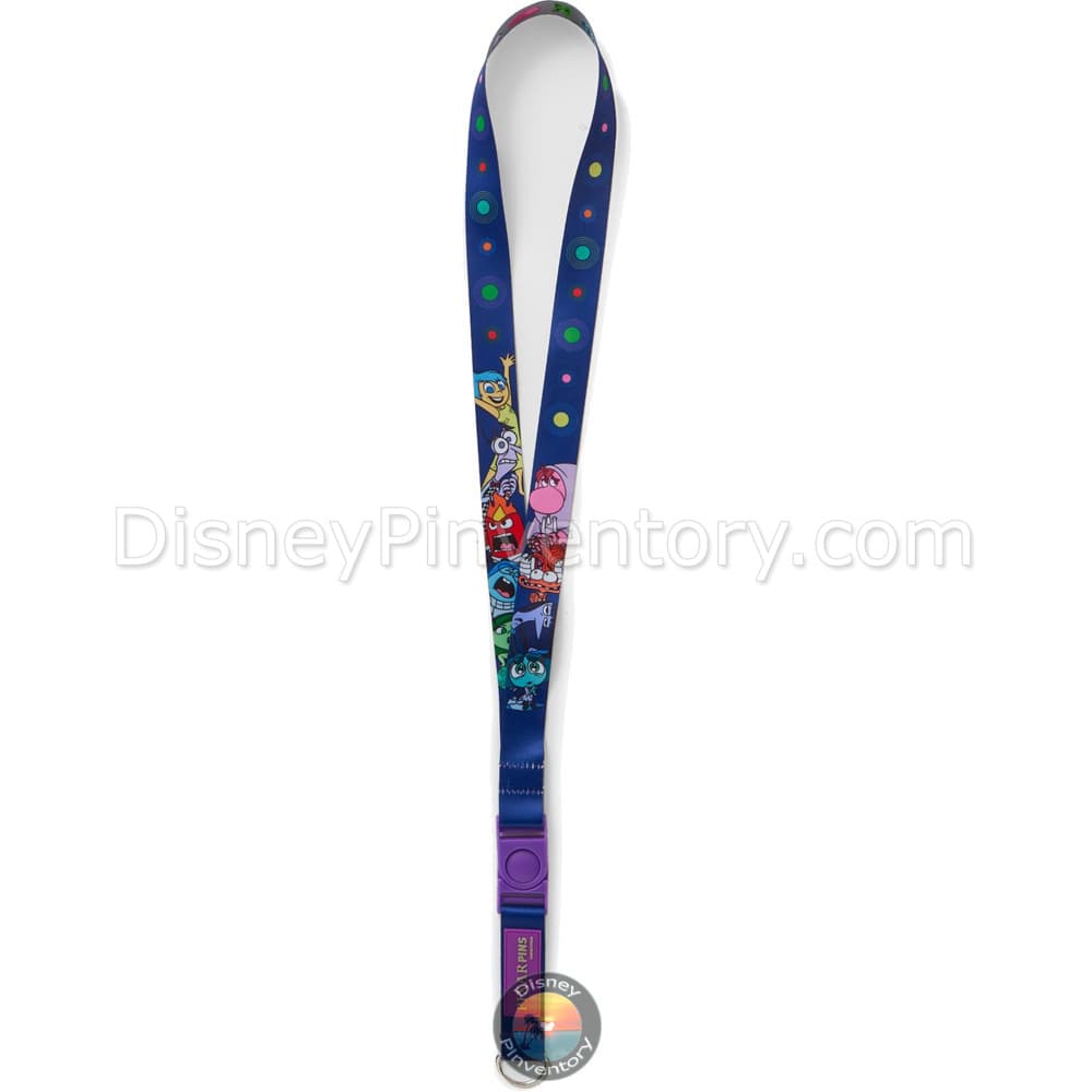 Inside Out 2 Reversible Lanyard - Pin 44290