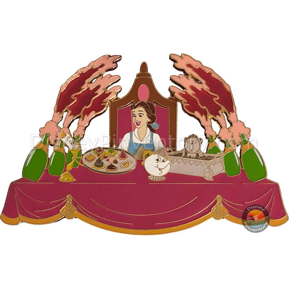 Disneyland Paris Be Our Guest Pin Event - Belle Jumbo Pin - Pin 44326