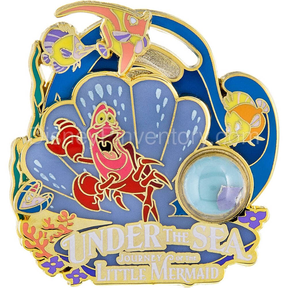 Piece of Disney History - Under the Sea Journey of the Little Mermaid - Pin 44328