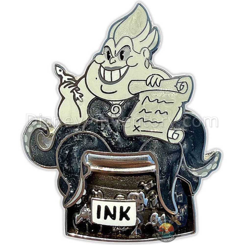 Inkwells of Evil Pin: Ursula - February - Pin 44351
