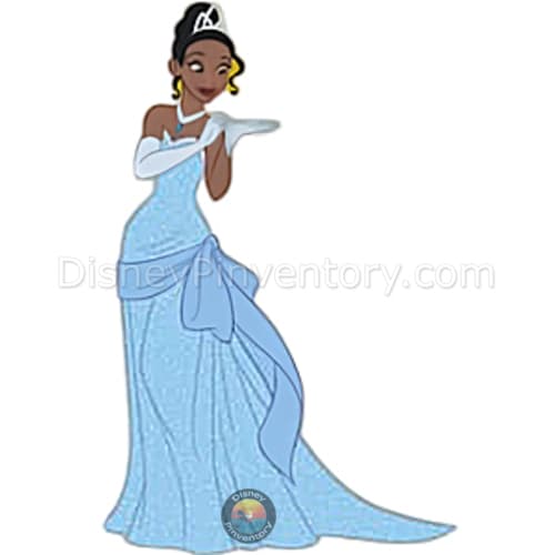 Tiana Outfits of a Fairytale Pin: Blue Gown - Pin 44394