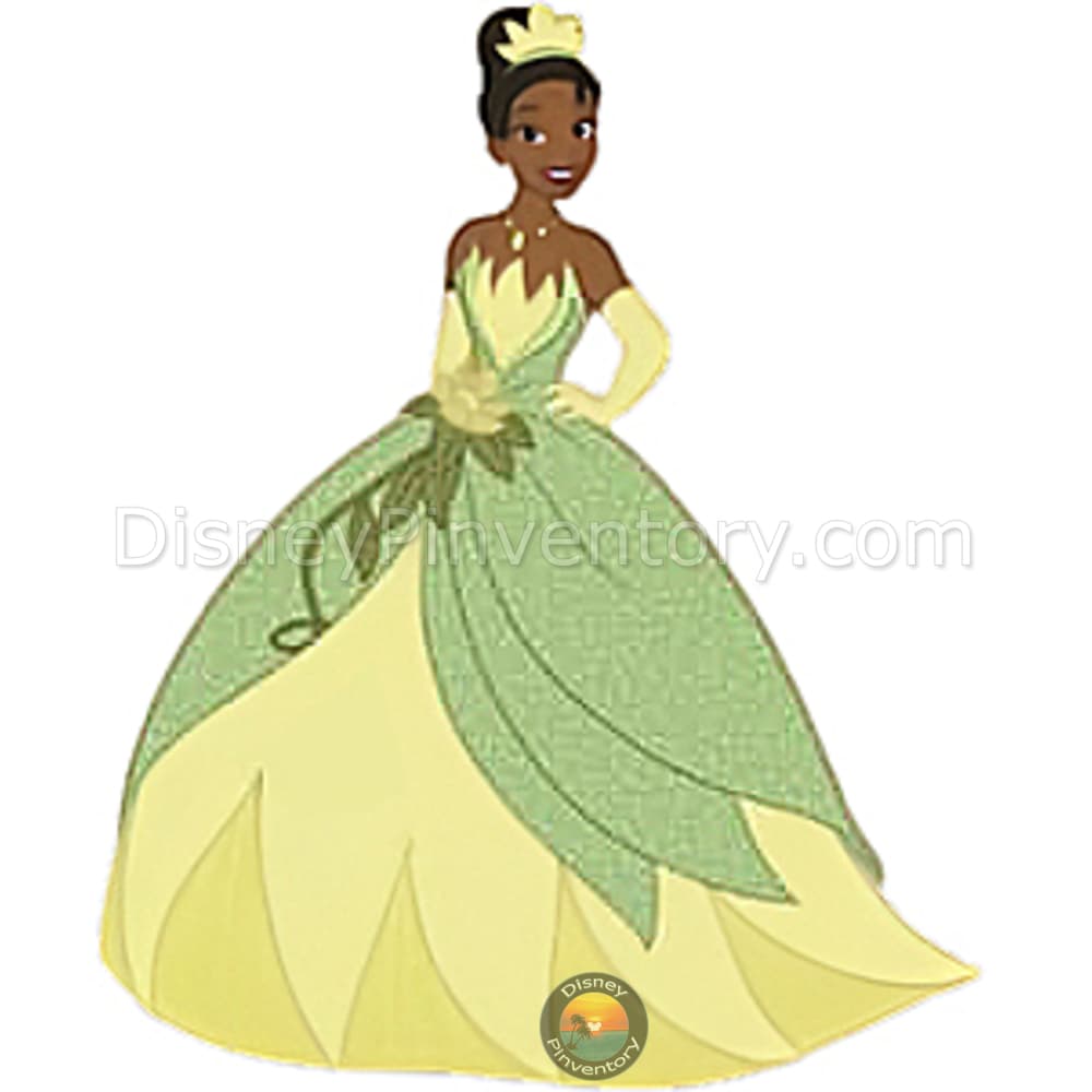 Tiana Outfits of a Fairytale Pin: Green Ball Gown - Pin 44395