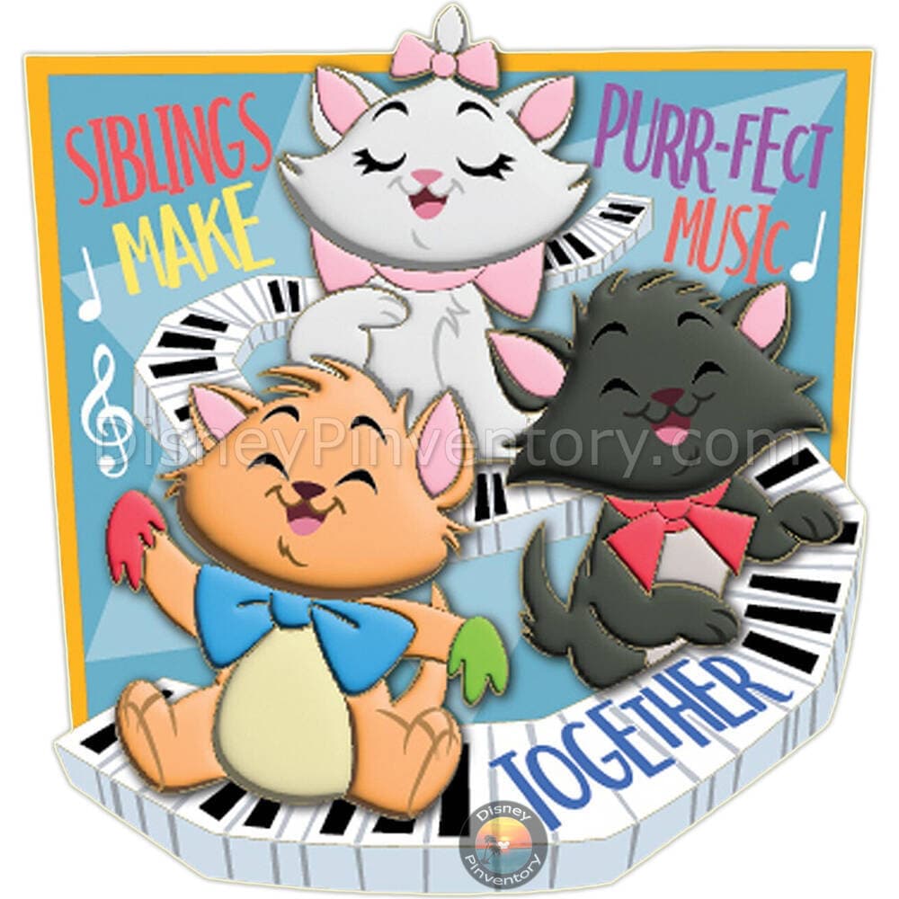 Siblings Series: Aristocats Pin - Walt Disney Company Store - Pin 44444