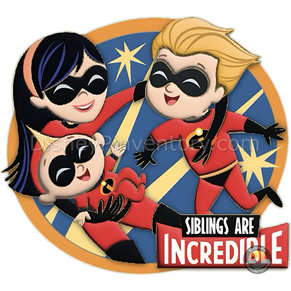 Siblings Series: Incredibles Kids Pin - Walt Disney Company Store - Pin 44448