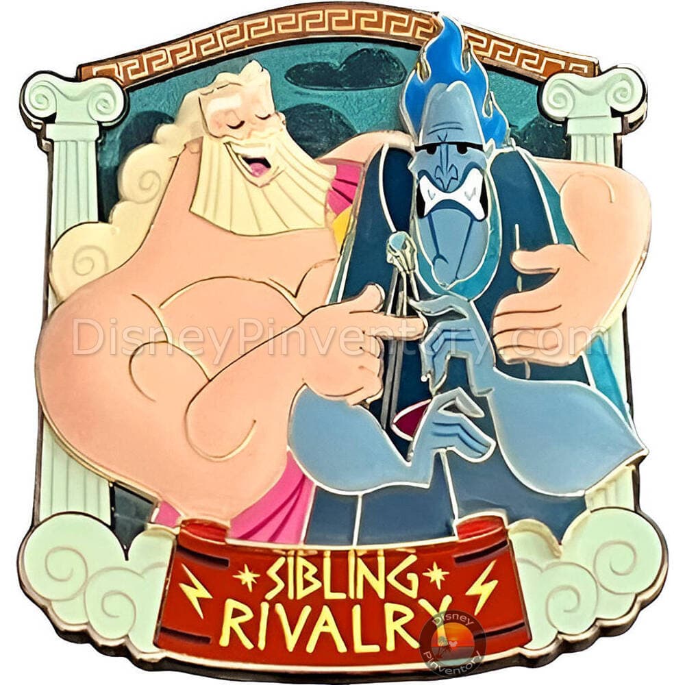 Siblings Series: Zeus & Hades Pin - Walt Disney Company Store - Pin 44451