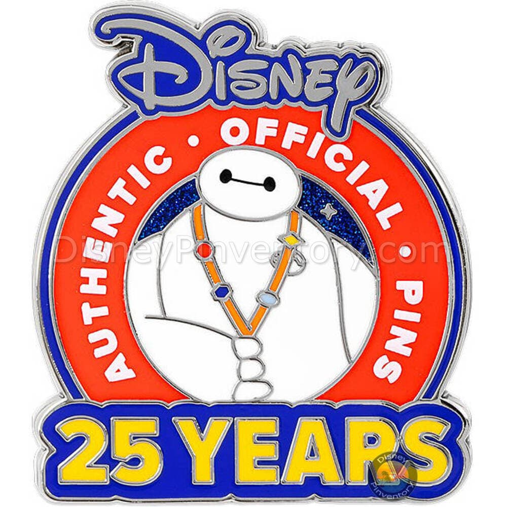 Pin Trading 25th Anniversary Set - Baymax - Pin 44492