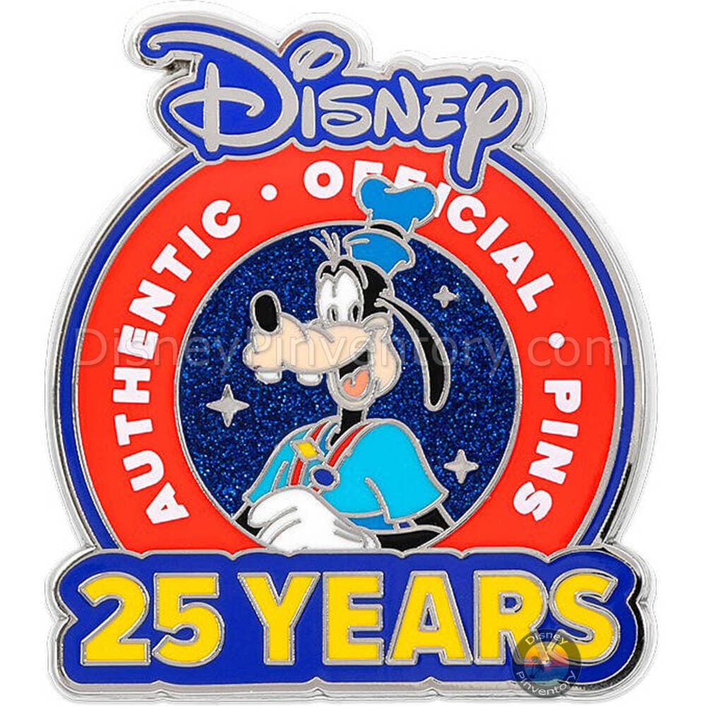 Pin Trading 25th Anniversary Set - Goofy - Pin 44496