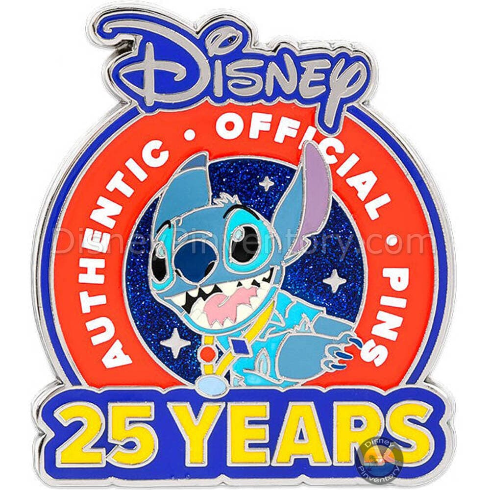 Pin Trading 25th Anniversary Set - Stitch - Pin 44497