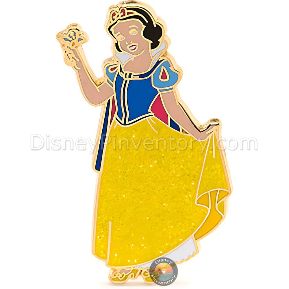 Disneyland Paris Princess Sparkle Dress Booster Pin Set - Snow White - Pin 44511