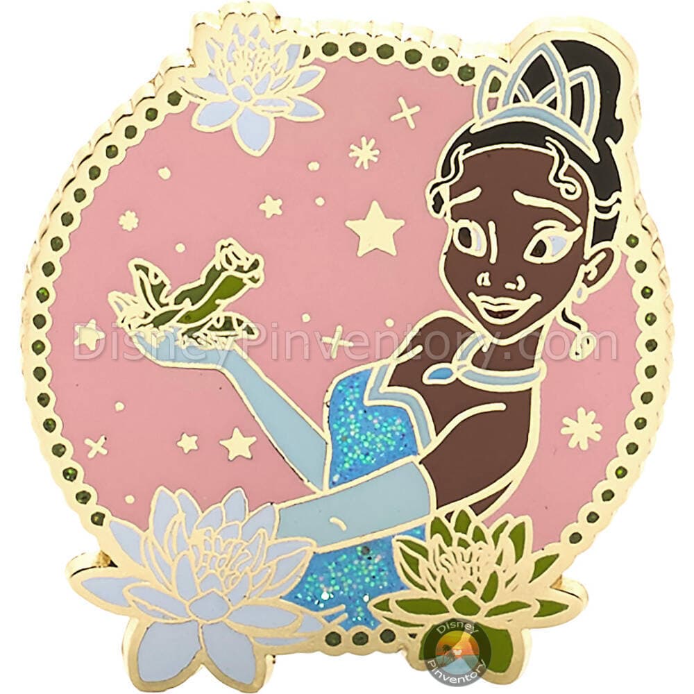 Disneyland Paris Princess Booster Pin Set - Tiana - Pin 44582
