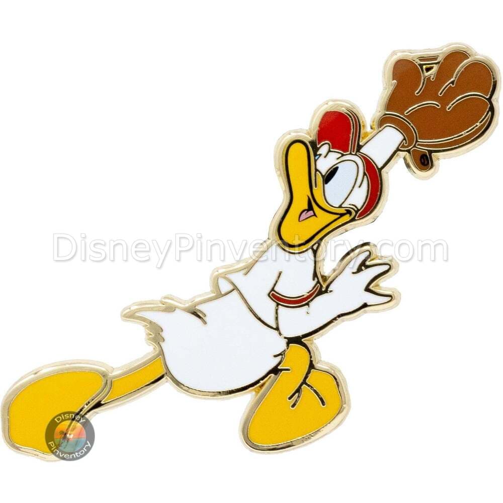 Disney Donald Duck Outfielder Baseball Pin - PALM Exclusive - Pin 44620