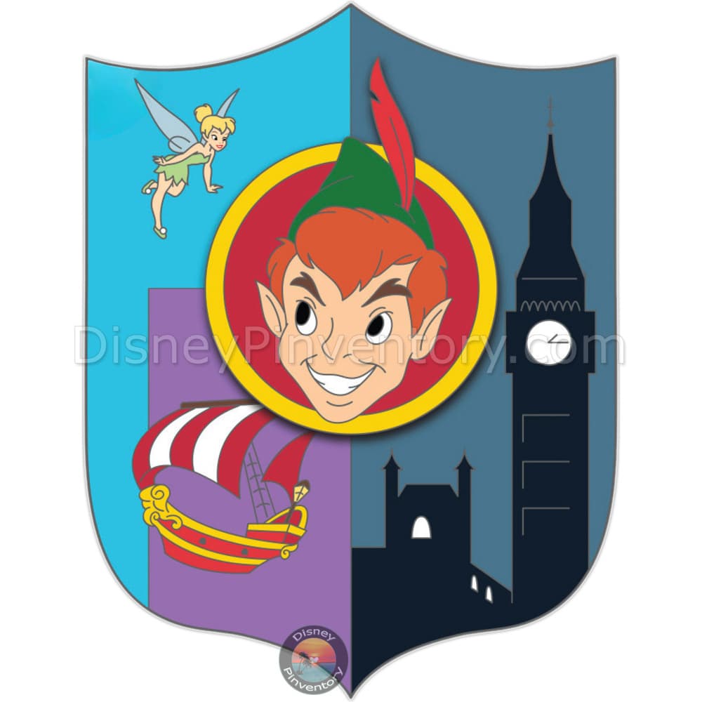 Peter Pan: Fantasyland Banner - Niftie Fifties Flashback Pin Event - Pin 44628