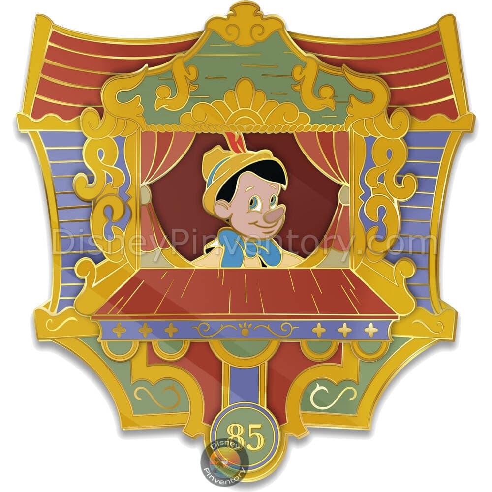 D23-Exclusive Pinocchio 85th Anniversary Pin - Pin 44638