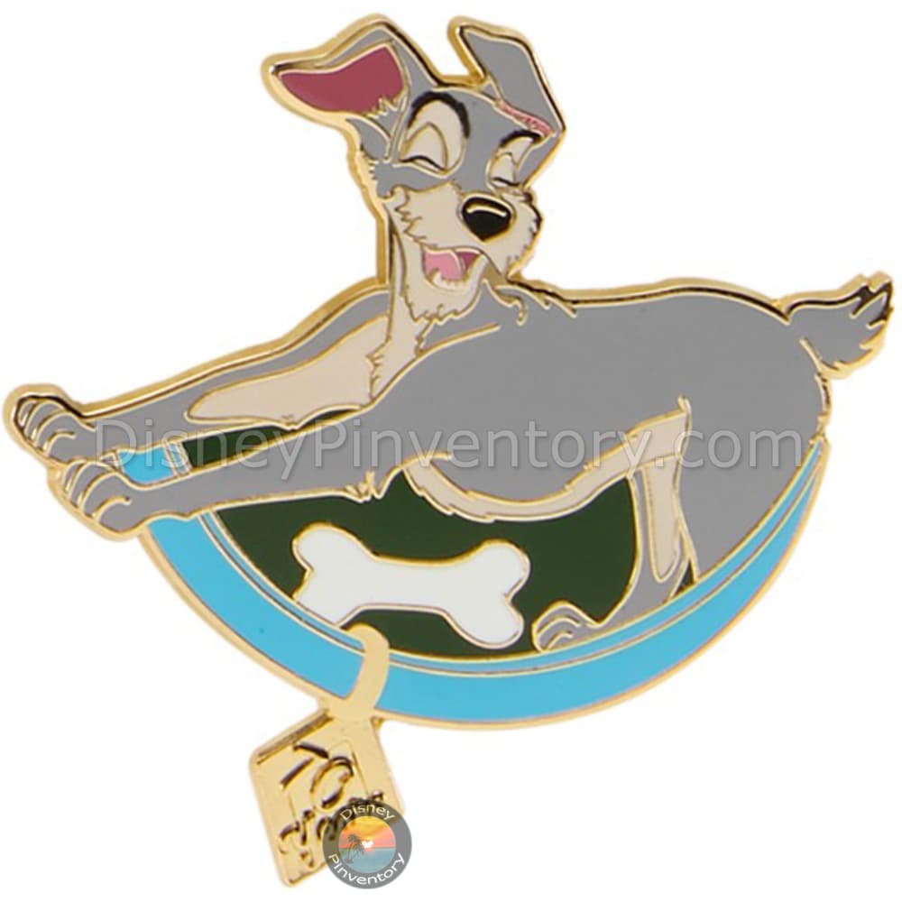 Lady and the Tramp 70th Anniversary Pin Set - Tramp Pin Only - Pin 44646