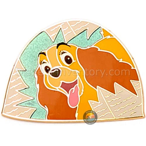Lady and the Tramp 70th Anniversary Mystery Pin Set - Lady - Pin 44651