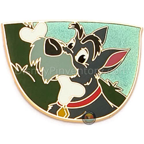 Lady and the Tramp 70th Anniversary Mystery Pin Set - Jock - Pin 44657