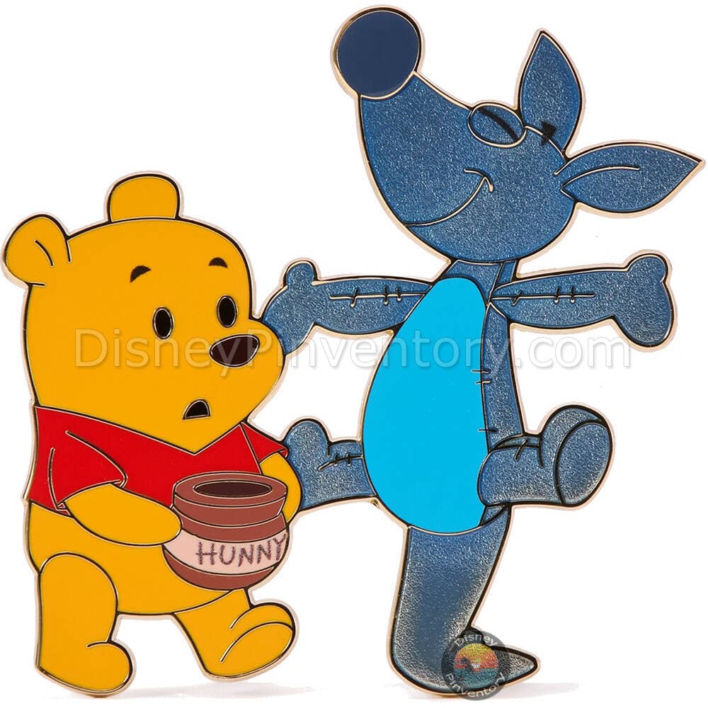 Winnie the Pooh and Woozle Pin Set - Pooh & Woozle Pin Only - Hundred Acre Wood Series - June - Pin 44659