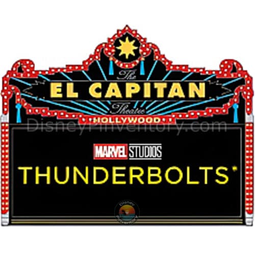 Thunderbolts*: El Capitan Theatre Marquee Pin - Pin 44661