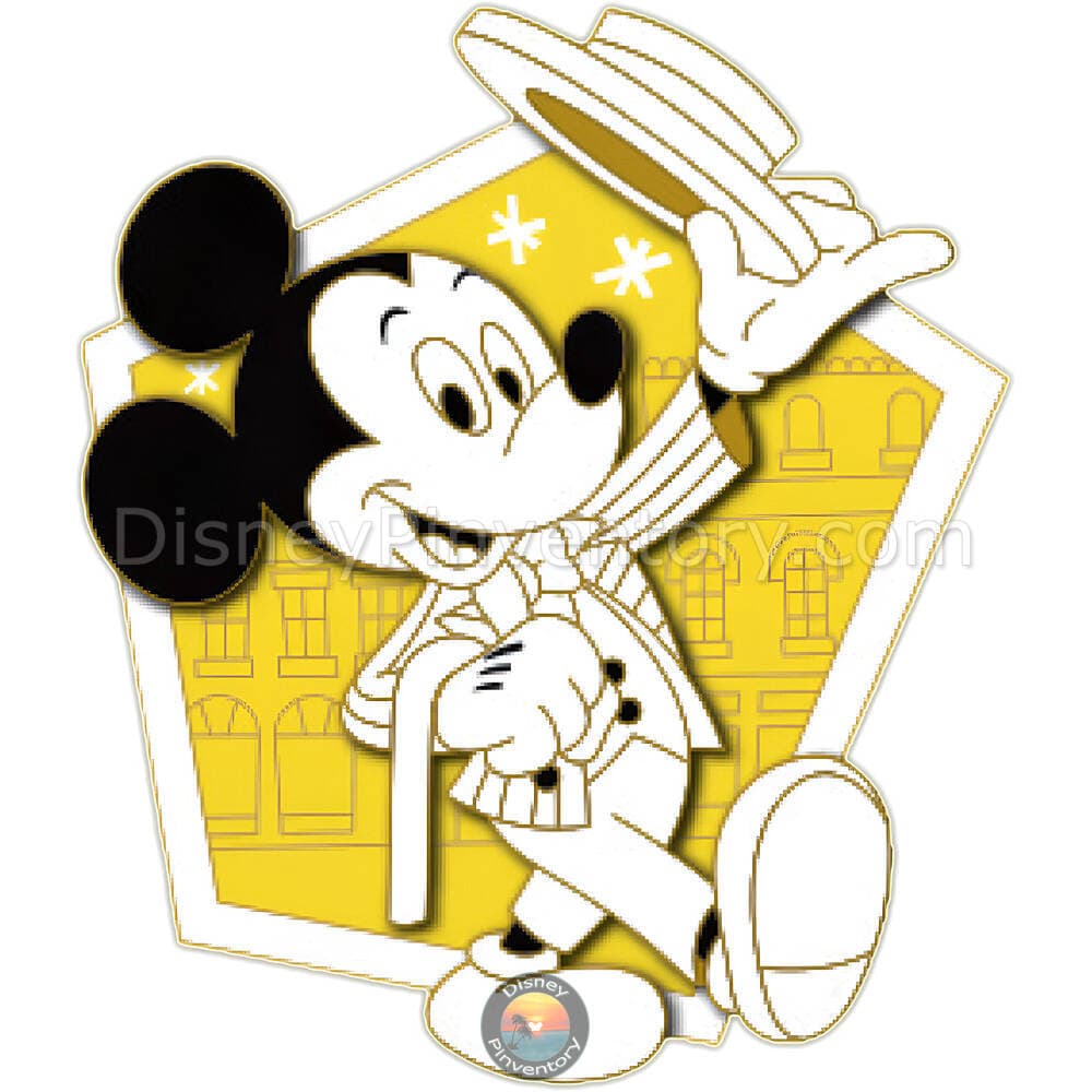 Mickey Mouse: Main Street, U.S.A. Vintage Characters - Niftie Fifties Flashback Pin Event - Pin 44702