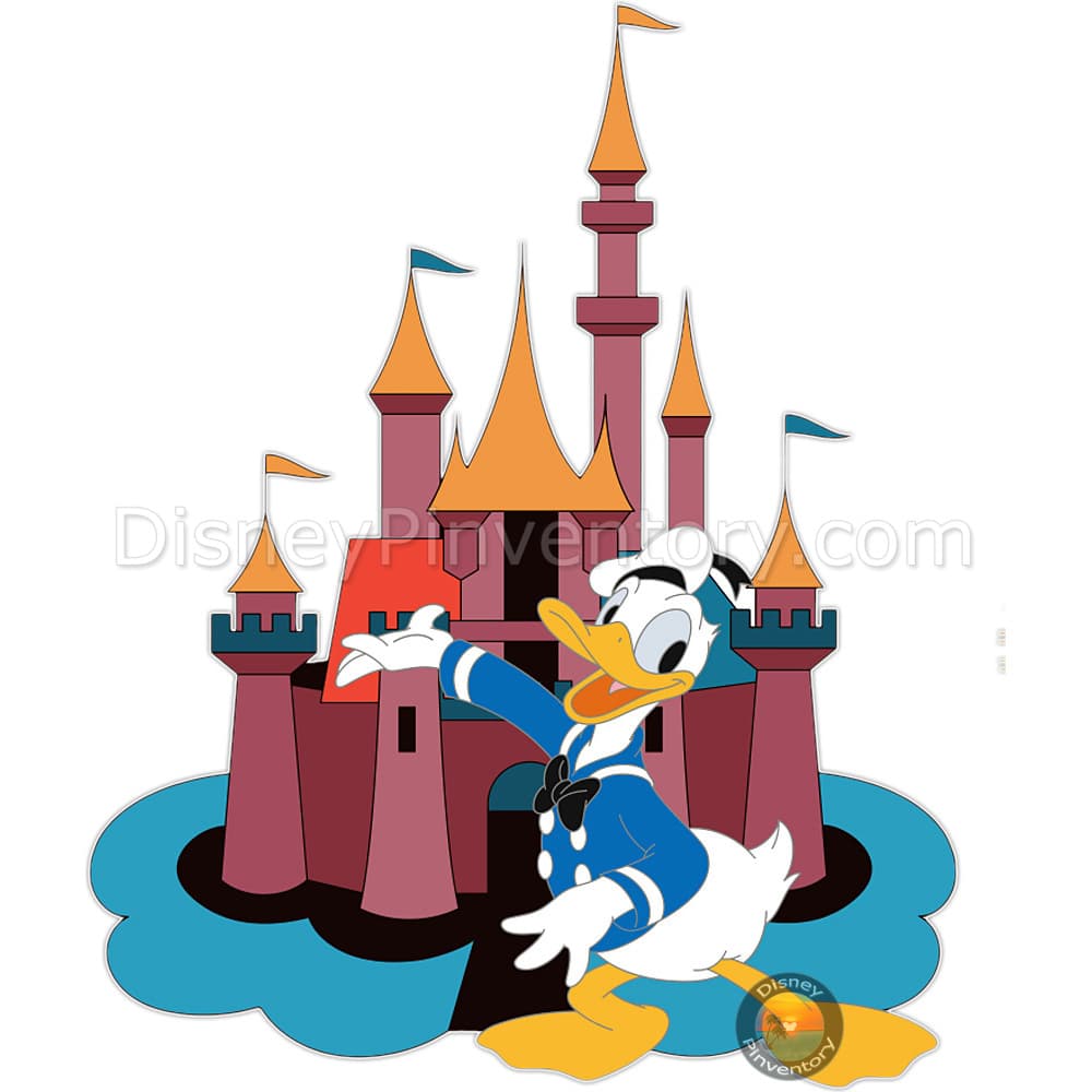 Classic Castle Characters: Donald Duck - Niftie Fifties Flashback Pin Event - Pin 44714