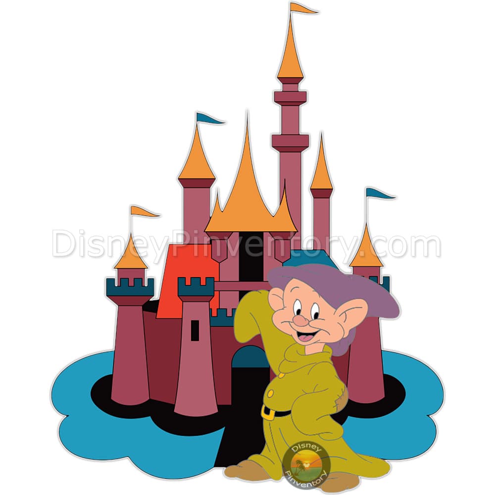 Classic Castle Characters: Dopey - Niftie Fifties Flashback Pin Event - Pin 44715