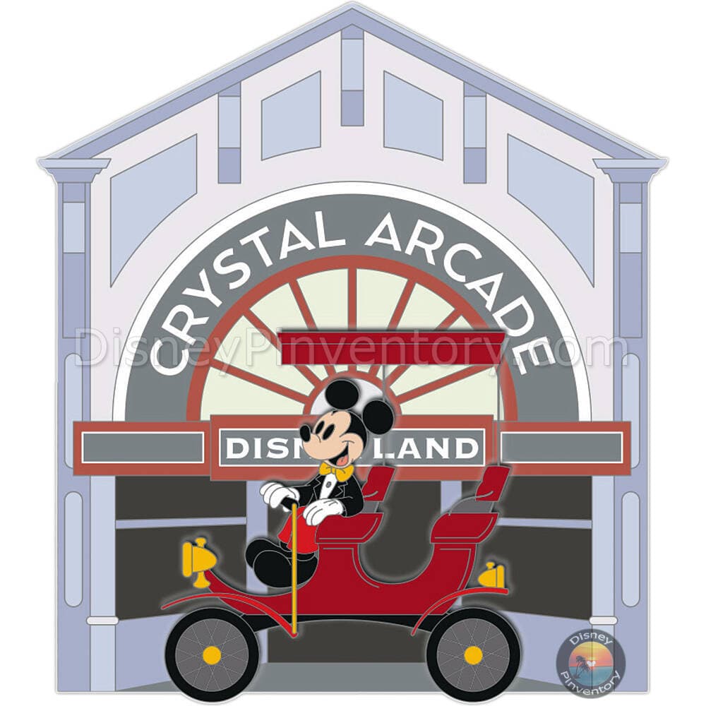 Mickey Mouse: Crystal Arcade - Vehicles of Main Street, U.S.A. - Niftie Fifties Flashback Pin Event - Pin 44731