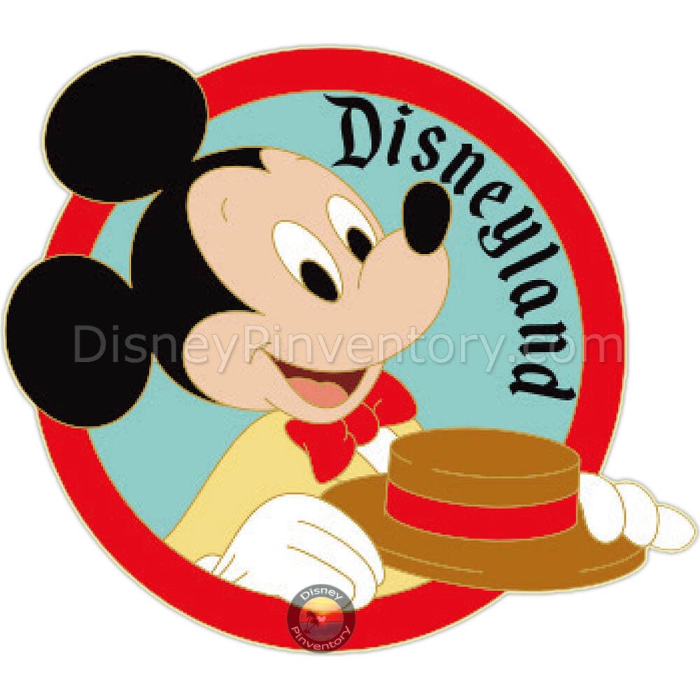 Disneyland Scrap Book Souvenirs Pin Set - Mickey Mouse Pin - Niftie Fifties Flashback Pin Event - Pin 44739