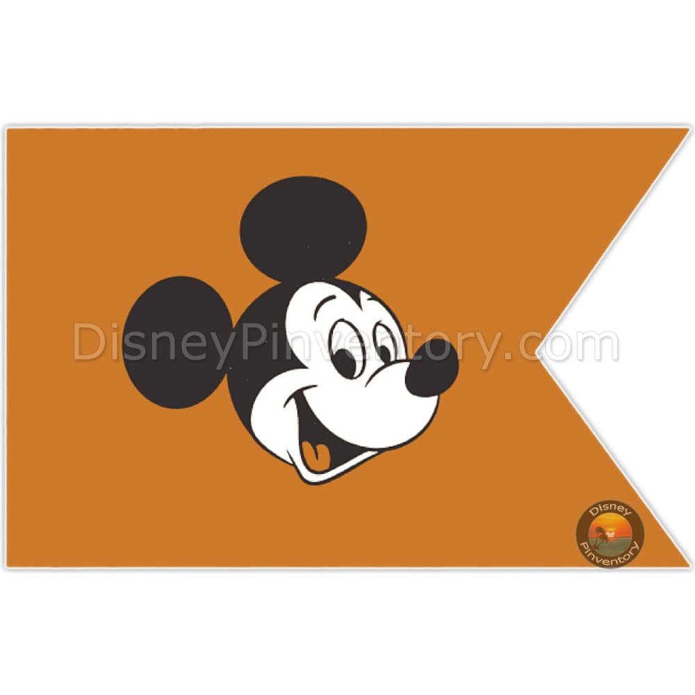 Disneyland Memorabilia - Opening Day Inspired Souvenir Frame Pin Set - Mickey Mouse Banner - Niftie Fifties Flashback Pin Event - Pin 44860