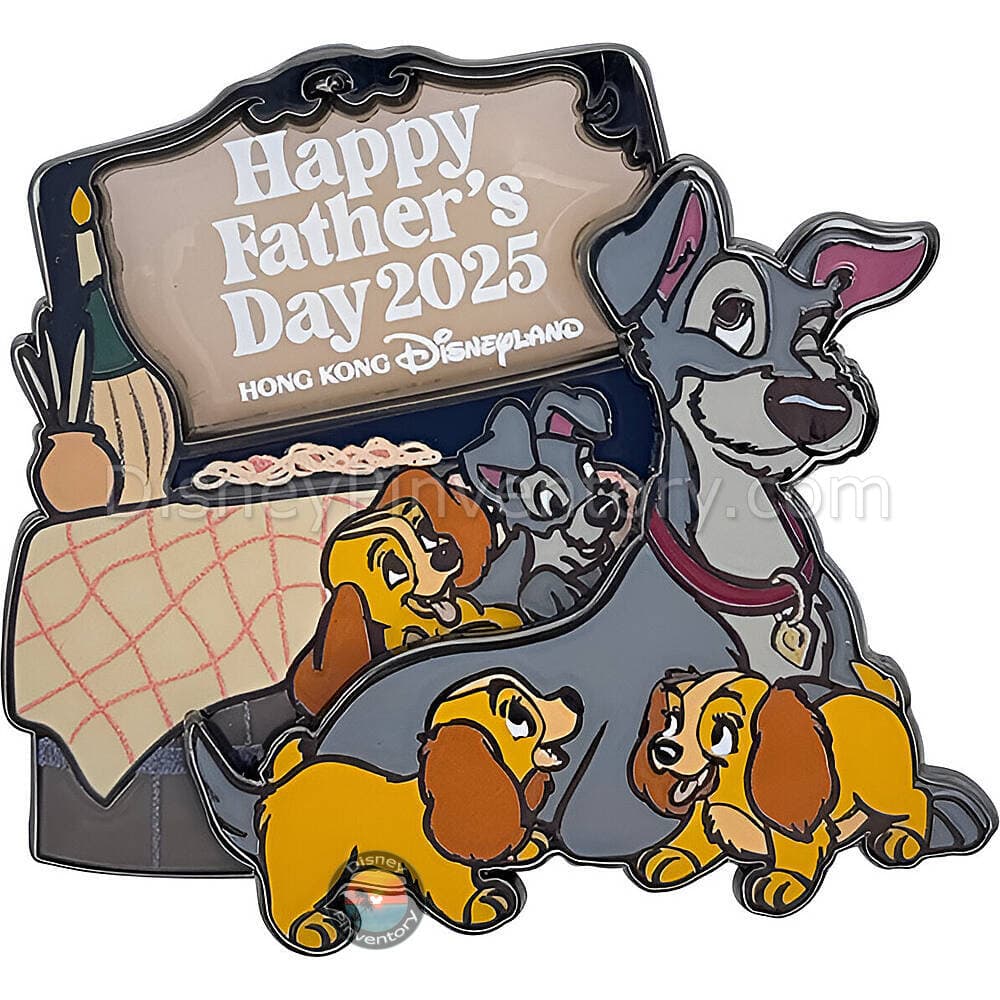Happy Father's Day 2025 - Lady and the Tramp - Pin 44869