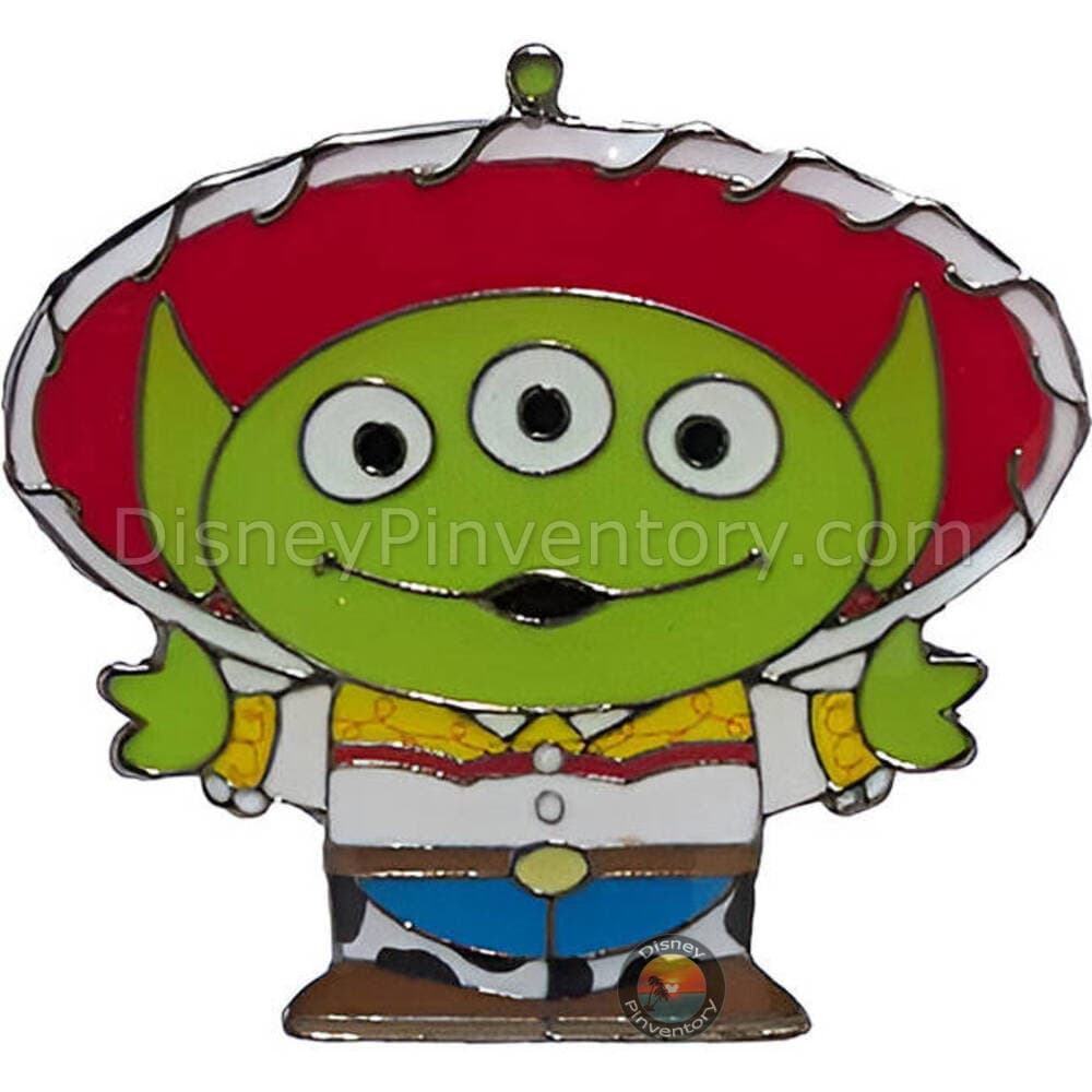 Loungefly Disney Pixar Toy Story Little Green Alien Dress Up Series 2 Blind Box Pin Set - Jessie - BoxLunch Exclusive - Pin 44883