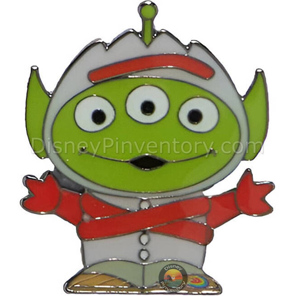 Loungefly Disney Pixar Toy Story Little Green Alien Dress Up Series 2 Blind Box Pin Set - Forky - BoxLunch Exclusive - Pin 44887