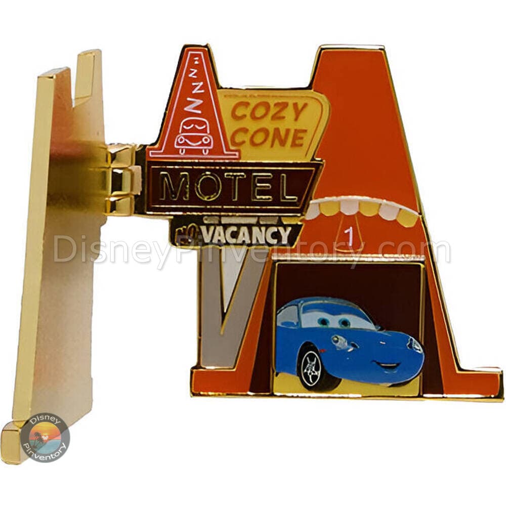 Loungefly Disney Pixar Cars Cozy Cone Motel Hinged Blind Box Pin Set - Sally - BoxLunch Exclusive - Pin 44896