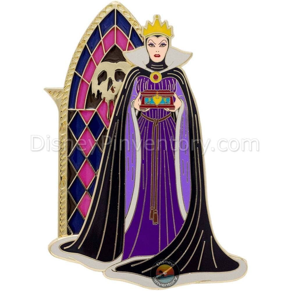 Disney Stained Glass Series - Evil Queen Jumbo Pin - PALM Exclusive - Pin 44912