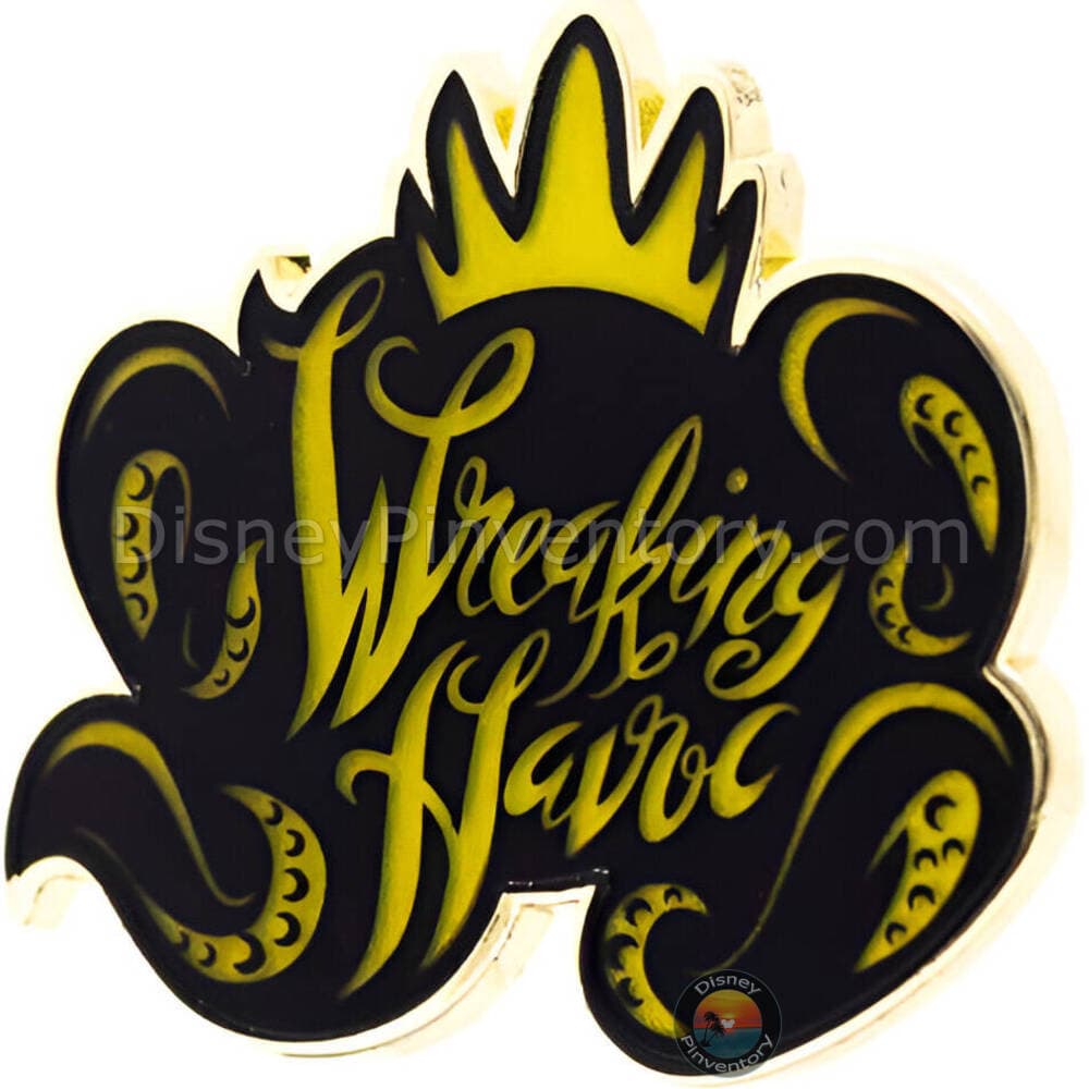 Disney Villains Black and Gold Series Mystery Pin Set - Ursula - PALM Exclusive - Pin 44938